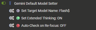 Extension Menu